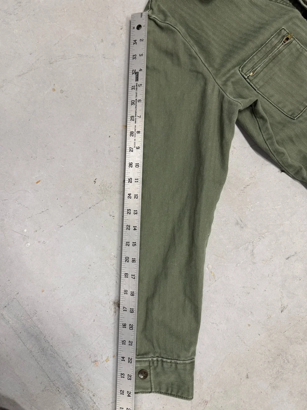 Lee Olive Green Union-Alls Utility Coveralls Jumpsuit Workwear Medium - Picture 4 of 9